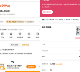 转转交易猫商品页自带客服多模板 咸鱼大麦订单代练妈妈京东生成 php源码