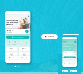 APP软件下载API安装包轮播下载页模板 自适应html源码
