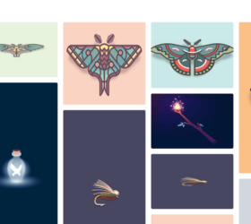 jQuery瀑布流布局网站模板 html源码