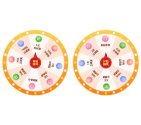 canvas大转盘支持网页模板 html源码