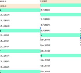 jQuery字母索引列表网页模板 html源码